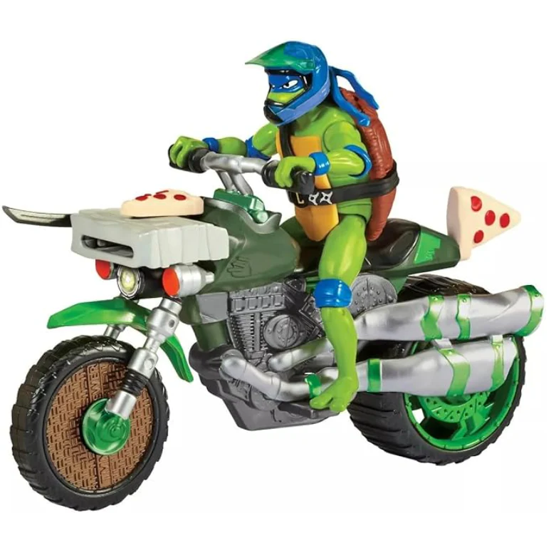 Teenage Mutant Ninja Turtles Ninja Kick Cycle with Leonardo Vehicle & Action Figure 83431
