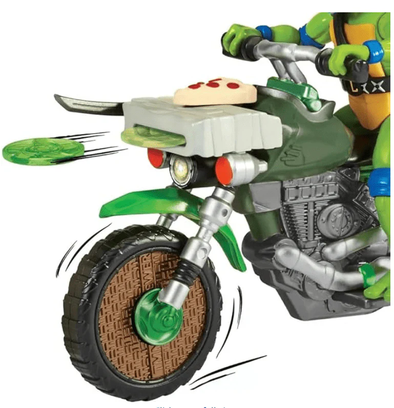 Teenage Mutant Ninja Turtles Ninja Kick Cycle with Leonardo Vehicle & Action Figure 83431 - Image 4