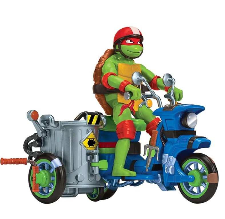 Teenage Mutant Ninja Turtles Ninja Kick Cycle with Raphael Vehicle & Action Figure 83432
