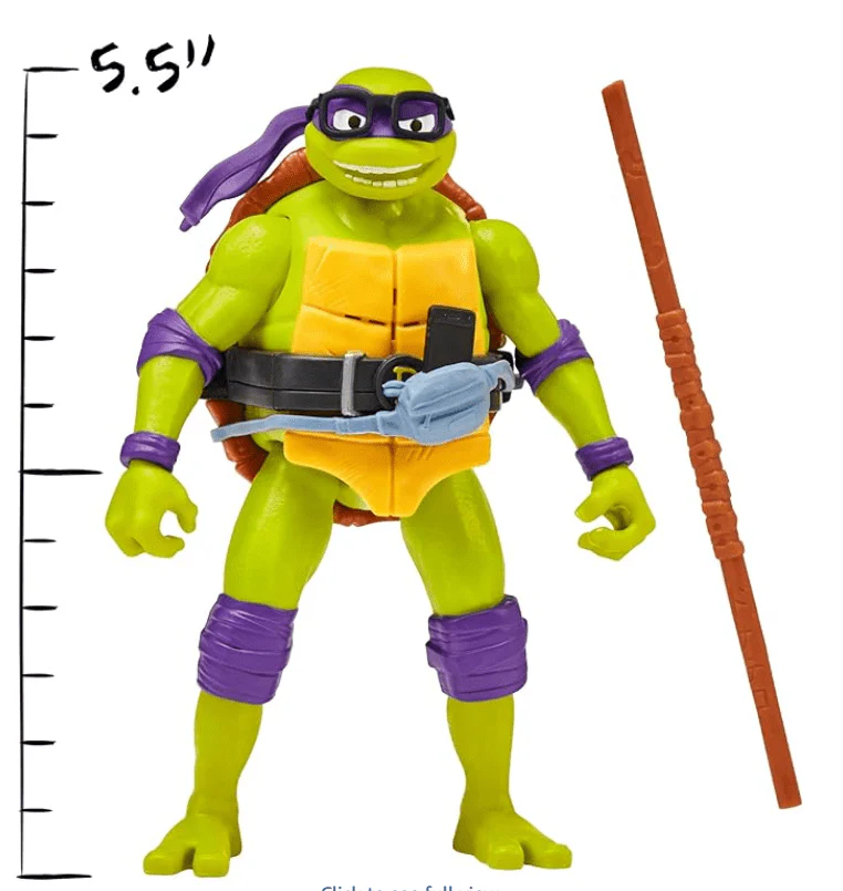 Teenage Mutant Ninja Turtles Ninja Shouts Action Figure - Donatello 83352 - Image 4