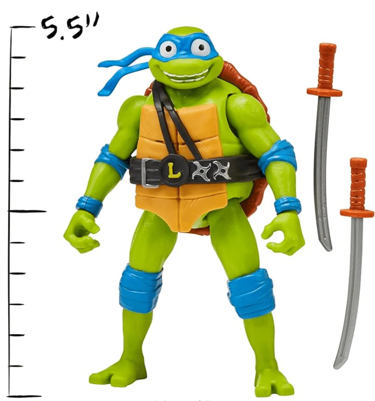 Teenage Mutant Ninja Turtles Ninja Shouts Action Figure - Leonardo 83351 - Image 4