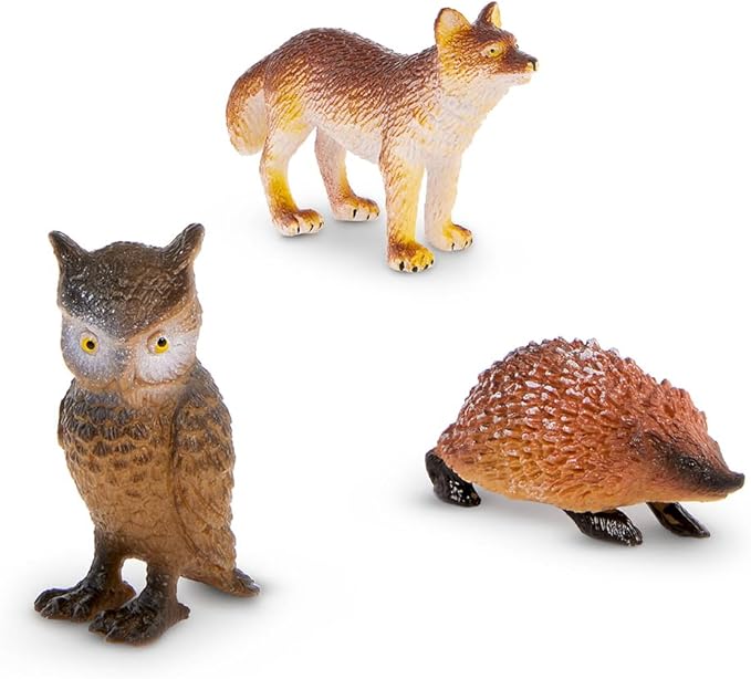 Terra 8-Pcs Forest Animals 4-9cm AN2880Z - Image 2