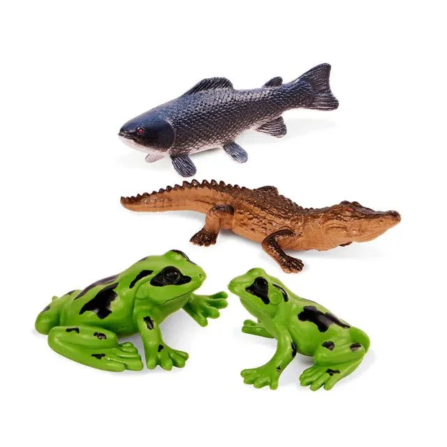 Terra 8-Pcs River Animals 8-12cm AN2888Z - Image 2