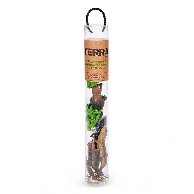 Terra 8-Pcs River Animals 8-12cm AN2888Z - Image 3