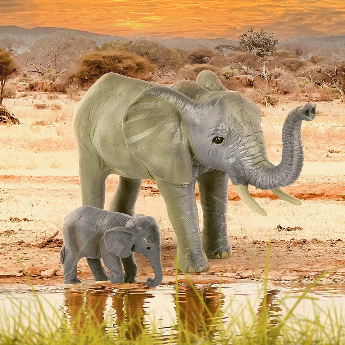 Terra African Elephant Family AN2727Z - Image 6