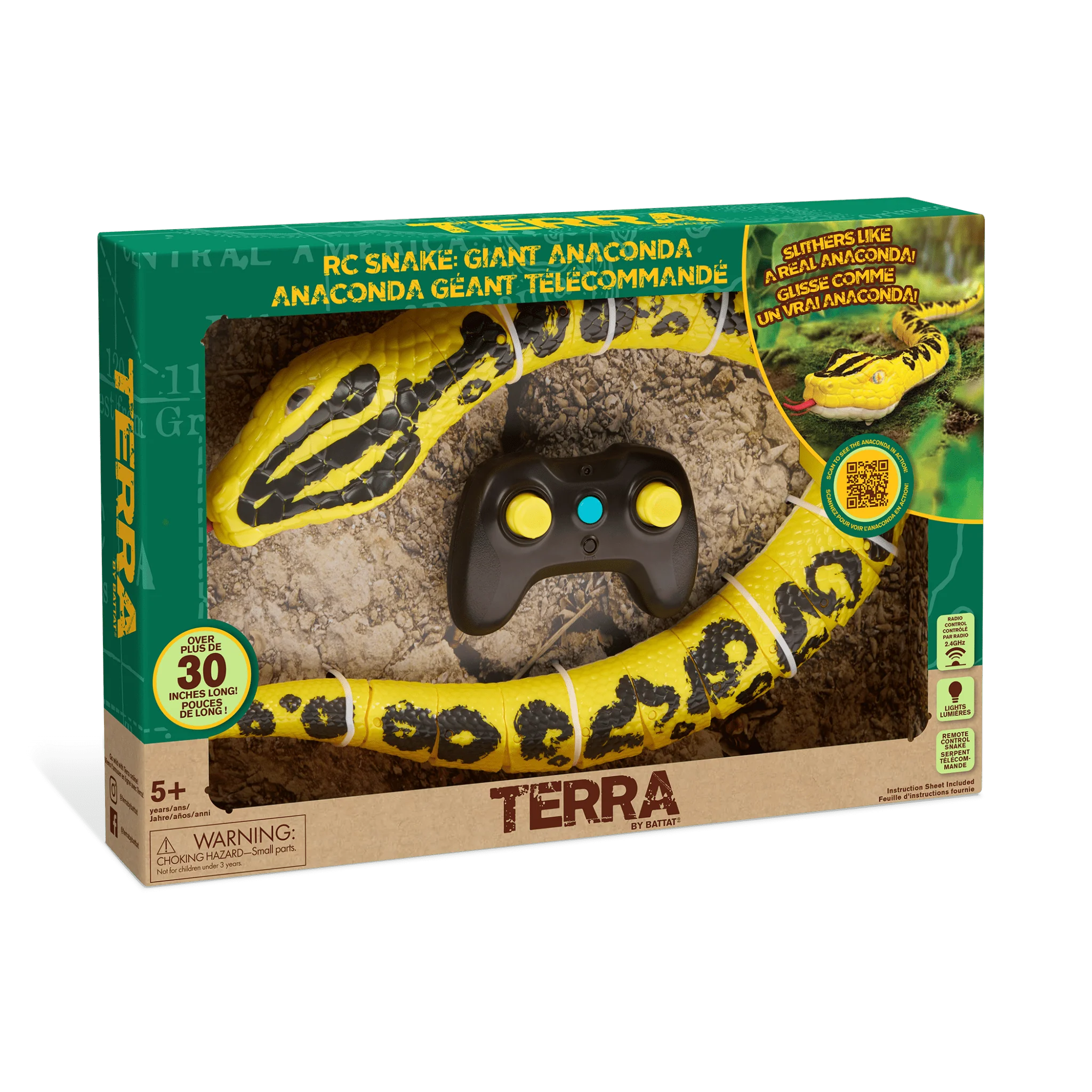 Terra RC Snake - Yellow Anaconda AN2930Z - Image 2