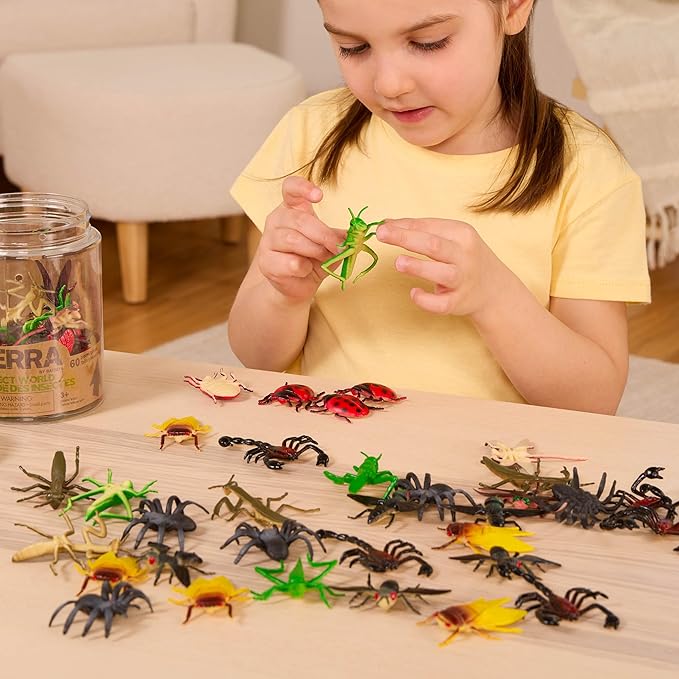 Terra Tub of Insect World Figures 60pcs AN2876Z - Image 2