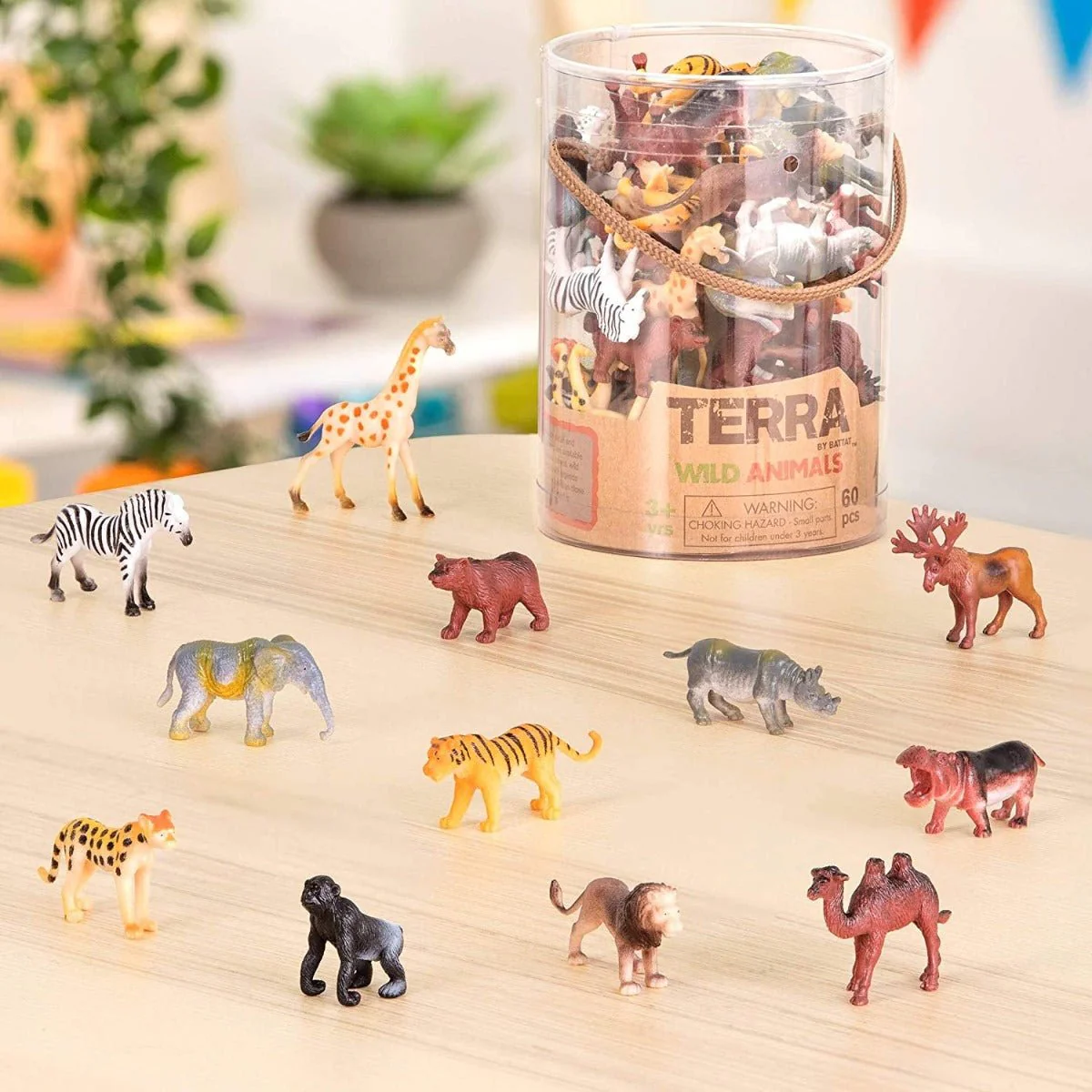 TERRA Wild Animals in Tube AN6004Z - Image 4