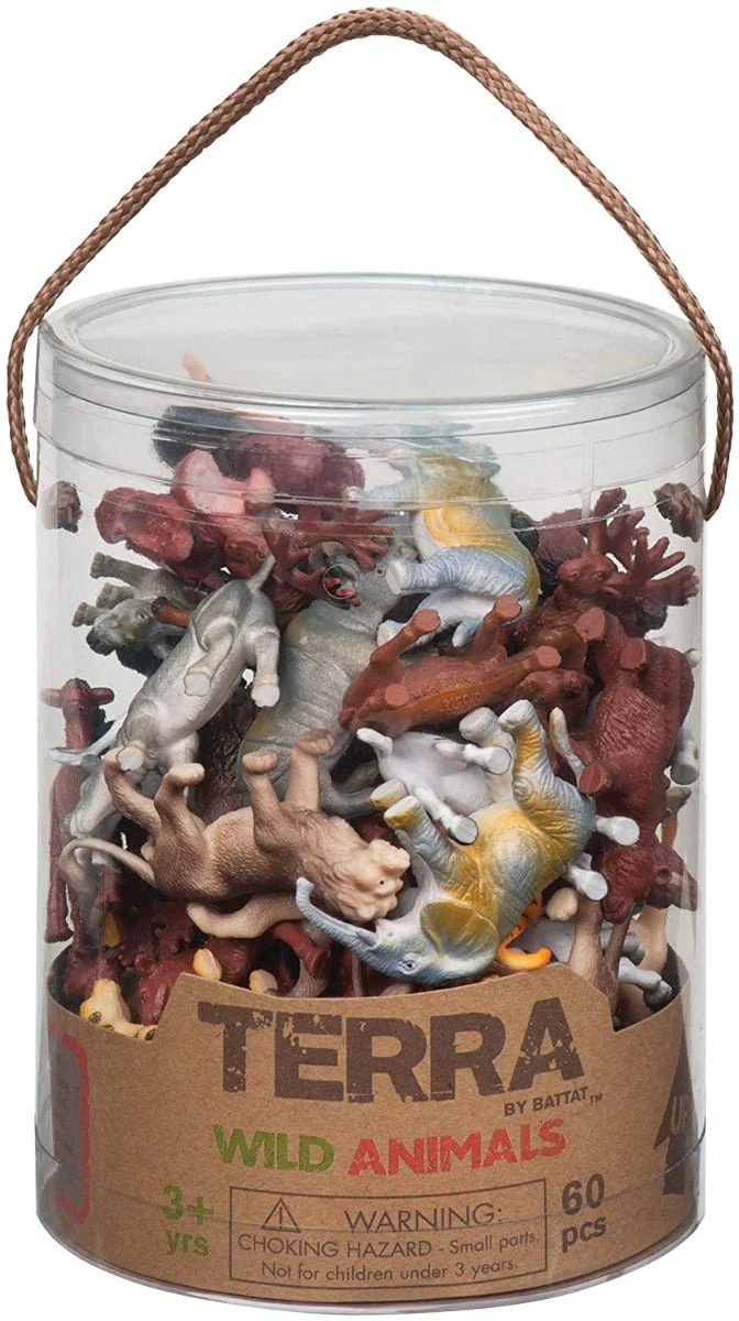 TERRA Wild Animals in Tube AN6004Z - Image 5