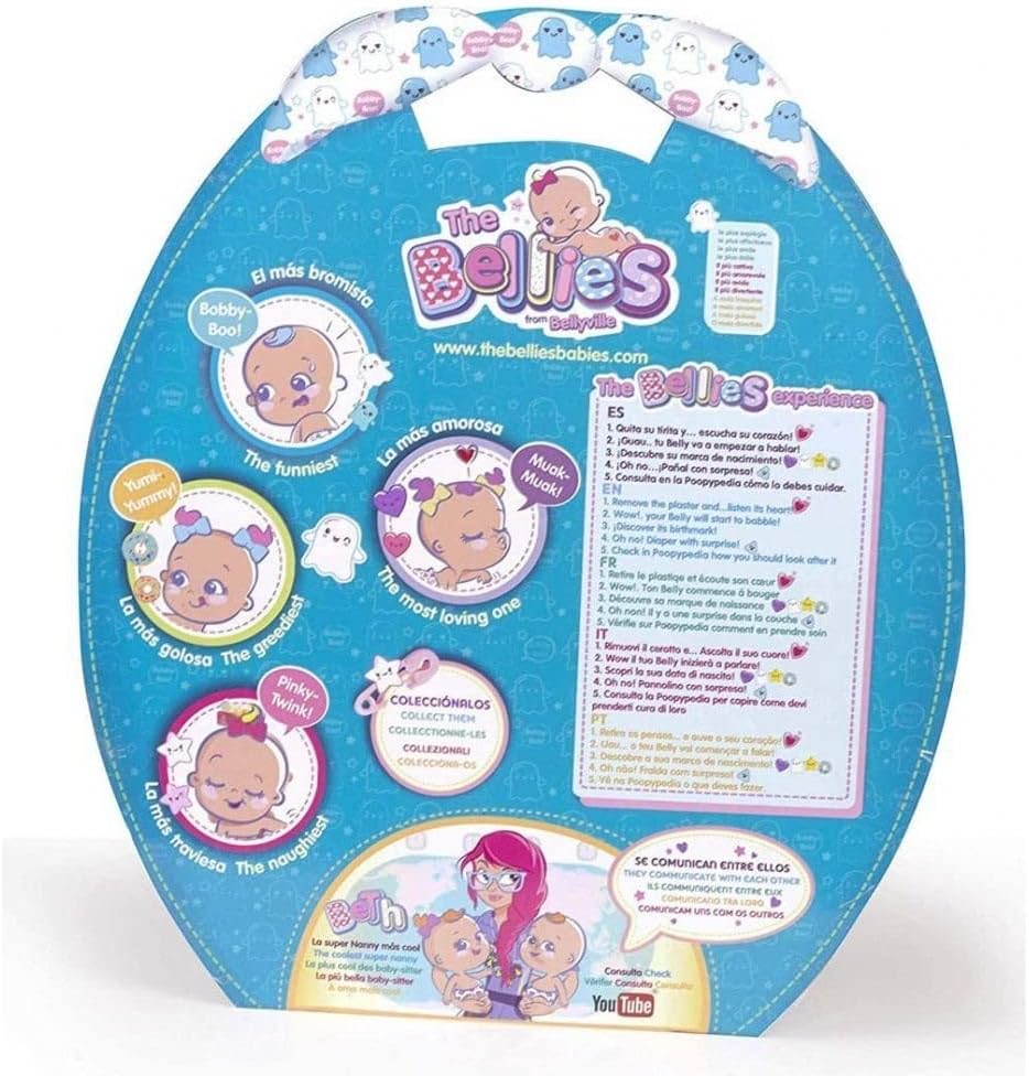 The Bellies - Bobby Boo Interactive Doll 700014566 - Image 7