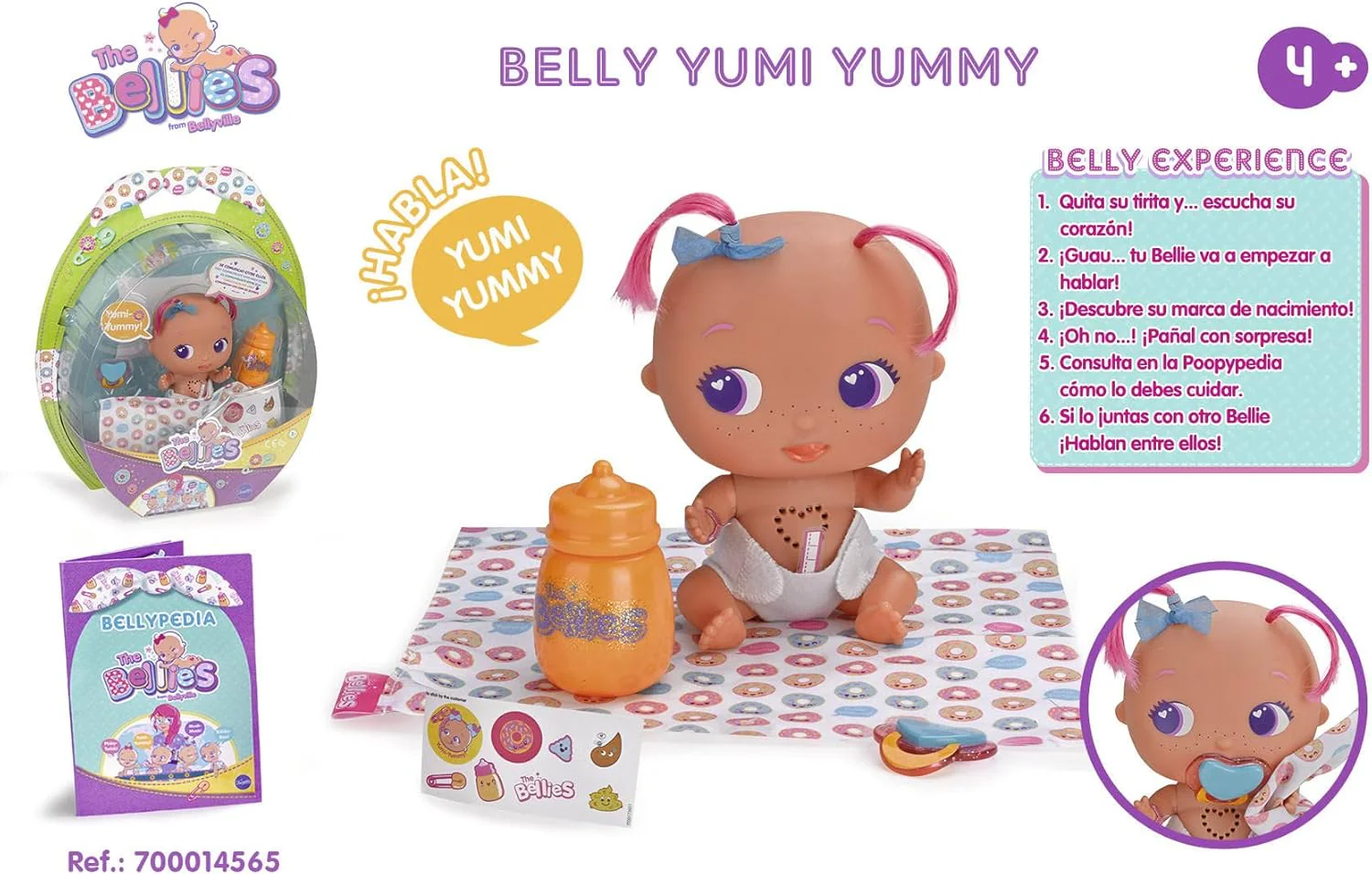 The Bellies Yumi Yummy - Interactive Doll 700014565 - Image 5