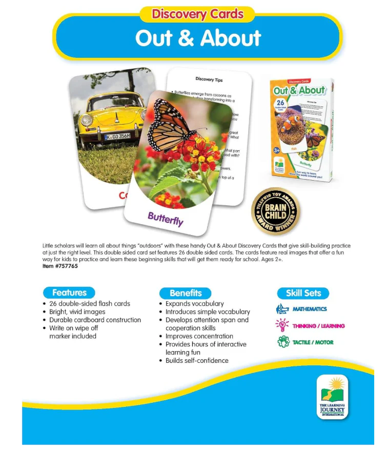 The Learning Journey Discover Cards Out and About 757765 - Image 2