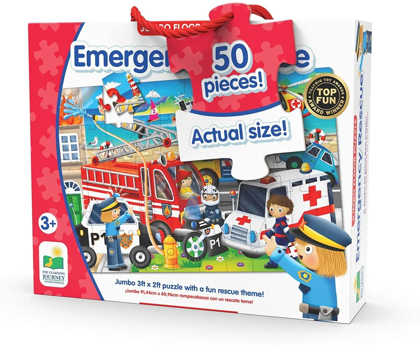 The Learning Journey Jumbo Floor Puzzle Emergency Rescue 50pcs 321959