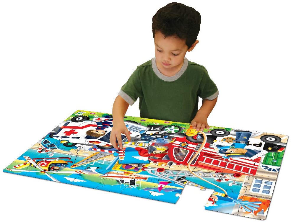 The Learning Journey Jumbo Floor Puzzle Emergency Rescue 50pcs 321959 - Image 4