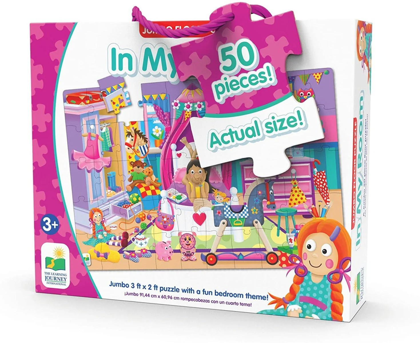 The Learning Journey Jumbo Floor Puzzle In My Room 50pcs 436233