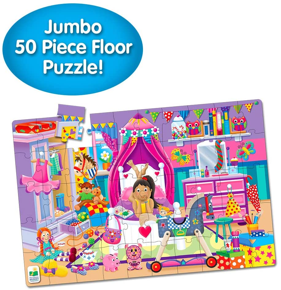 The Learning Journey Jumbo Floor Puzzle In My Room 50pcs 436233 - Image 2