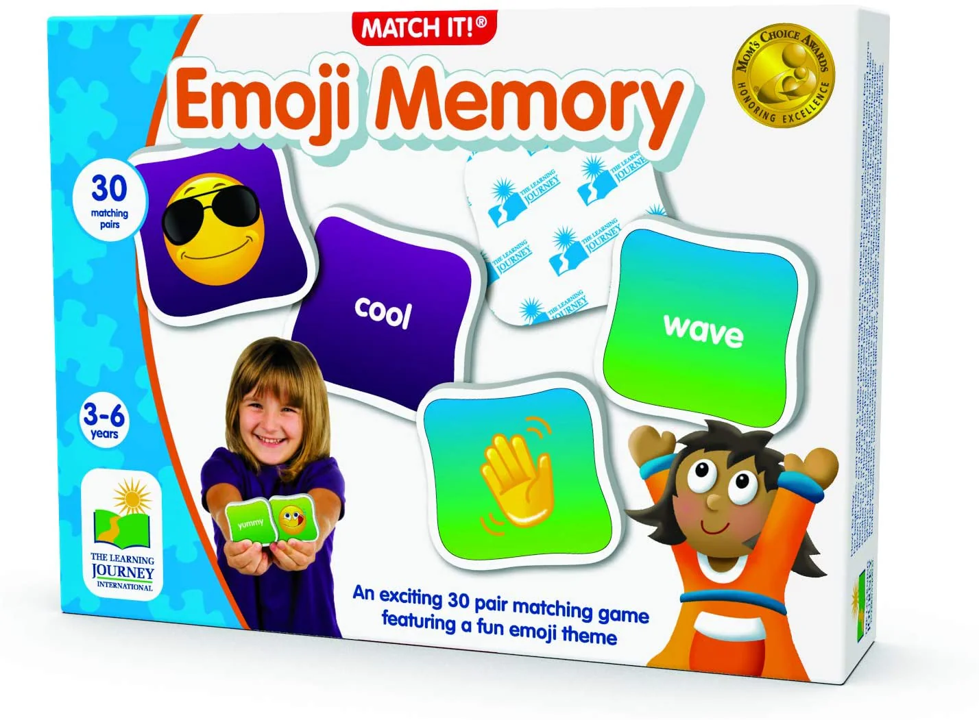 The Learning Journey Match It! Emoji Memory 483213