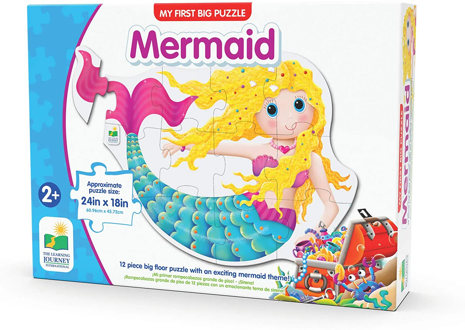 The Learning Journey My First Big Puzzle Mermaid 12pcs 106433