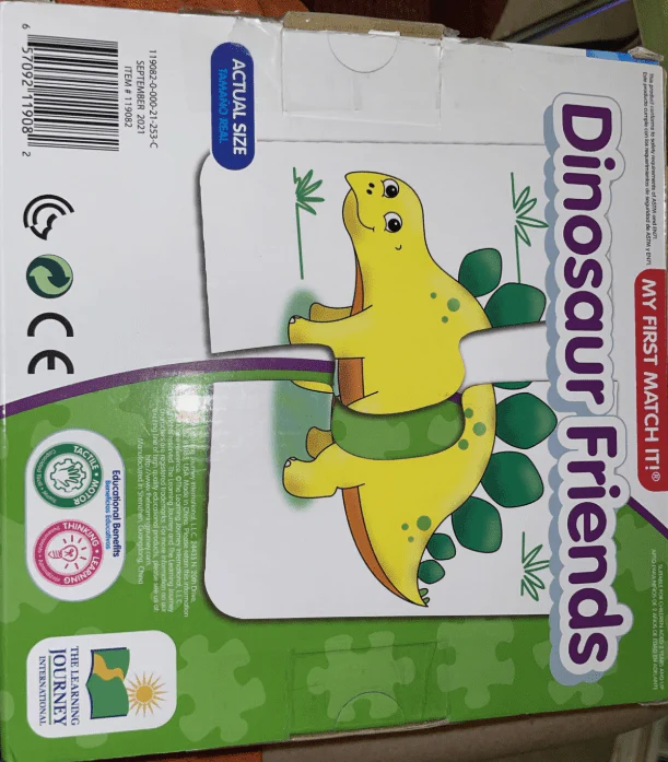 The Learning Journey My First Match It! Dinosaur Friends 119082 - Image 2