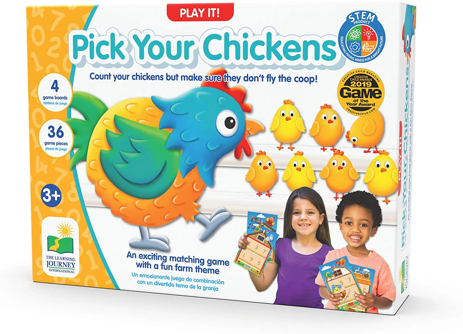 The Learning Journey Play It! Pick Your Chickens 369258 - Image 3