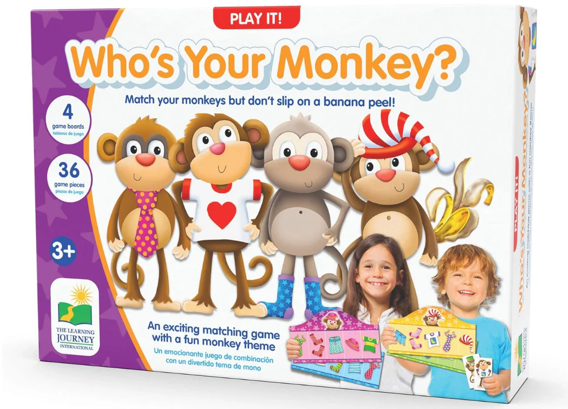 The Learning Journey - Play It! Who's Your Monkey 350997
