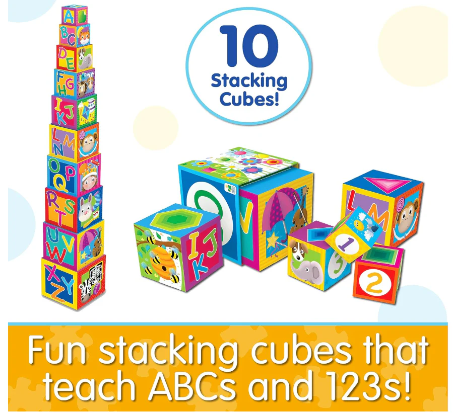The Learning Journey Play & Learn Stacking Cubes 100257 - Image 2