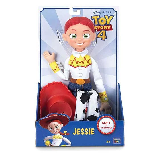 Thinkway Toy Story 4 Plush Action Figure Jessie