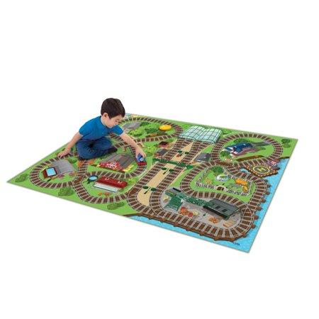 Thomas And Friends Jumbo Mega Mat With Vehicle 73600