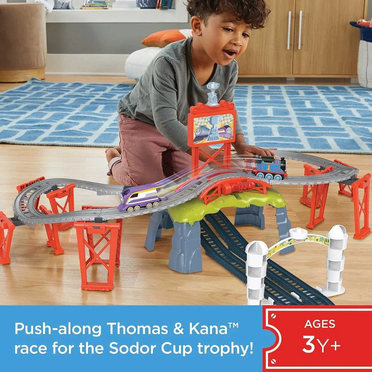 Thomas & Friends Race for The Sodor Cup HFW03 - Image 4