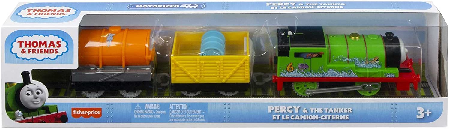 Thomas & Friends Trackmaster Motorised Percy & The Tanker GYW13/BMK93 - Image 3