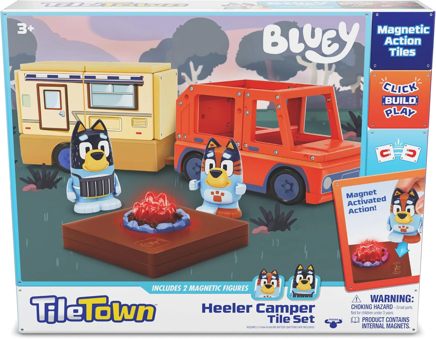 Tile Town Bluey Camper Tile Set 82076