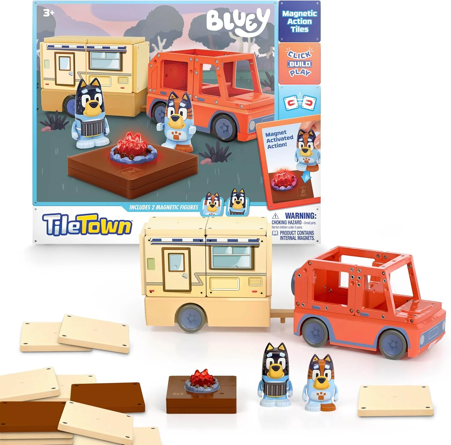 Tile Town Bluey Camper Tile Set 82076 - Image 7