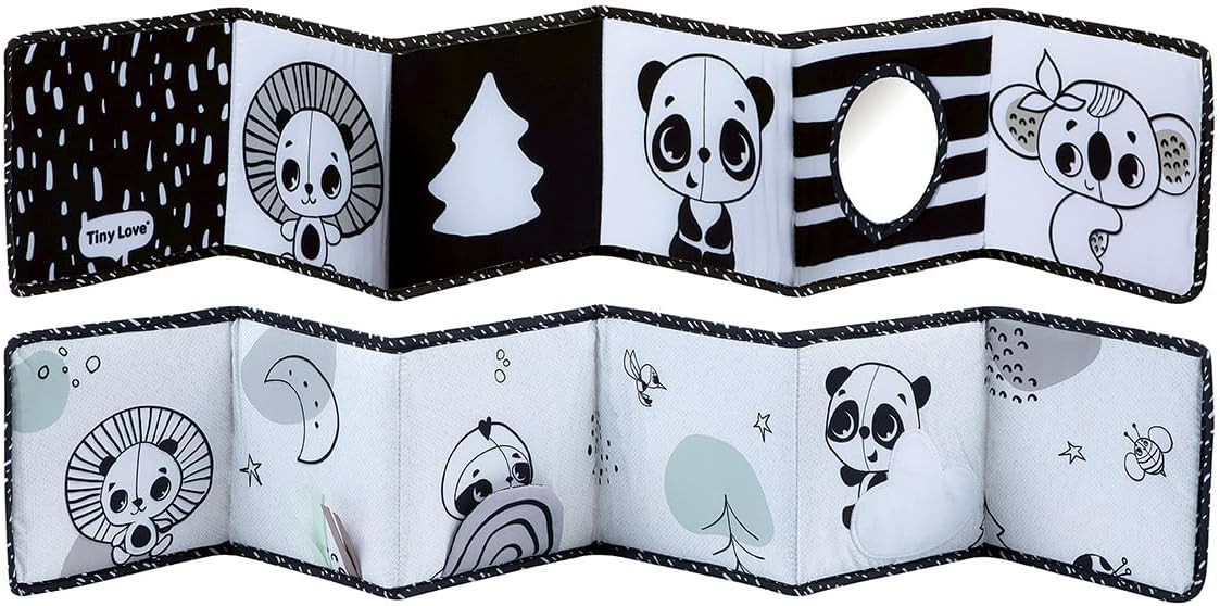 Tiny Love Double Sided Book Black&White Decor 1118900