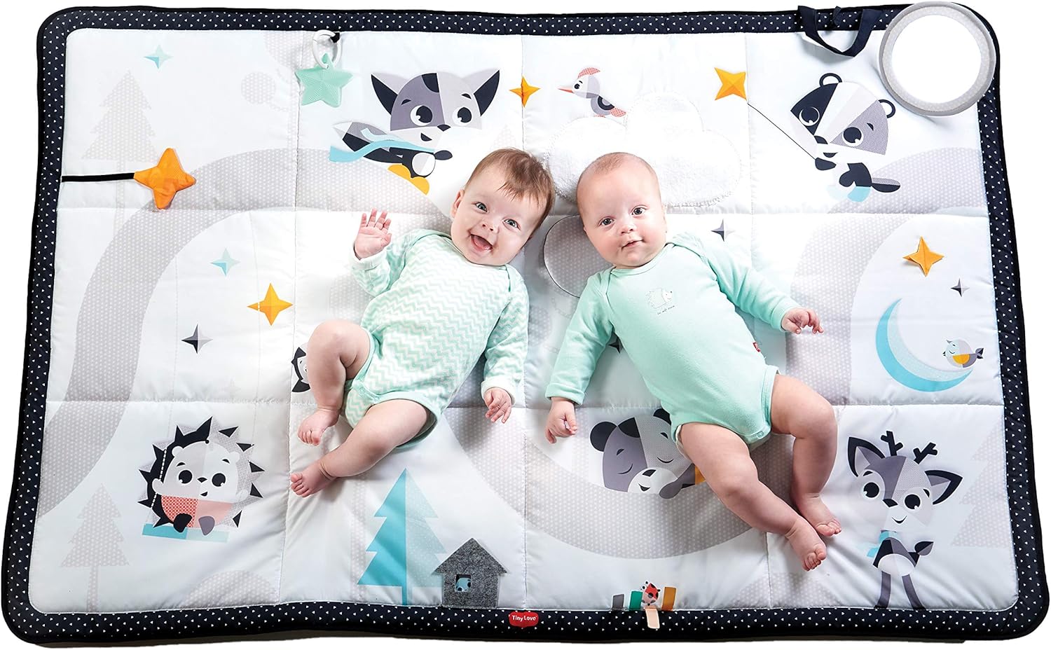 Tiny Love Super Mat Black&White 1206000 - Image 3