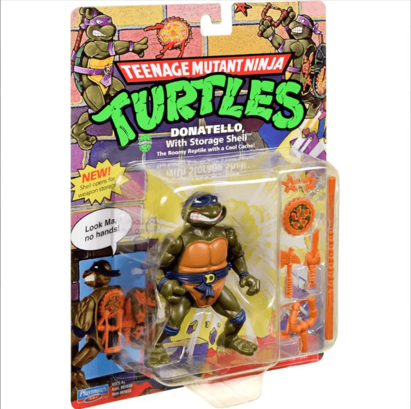Teenage Mutant Ninja Turtles Action Figure - Donatello 4inch 81032/81030