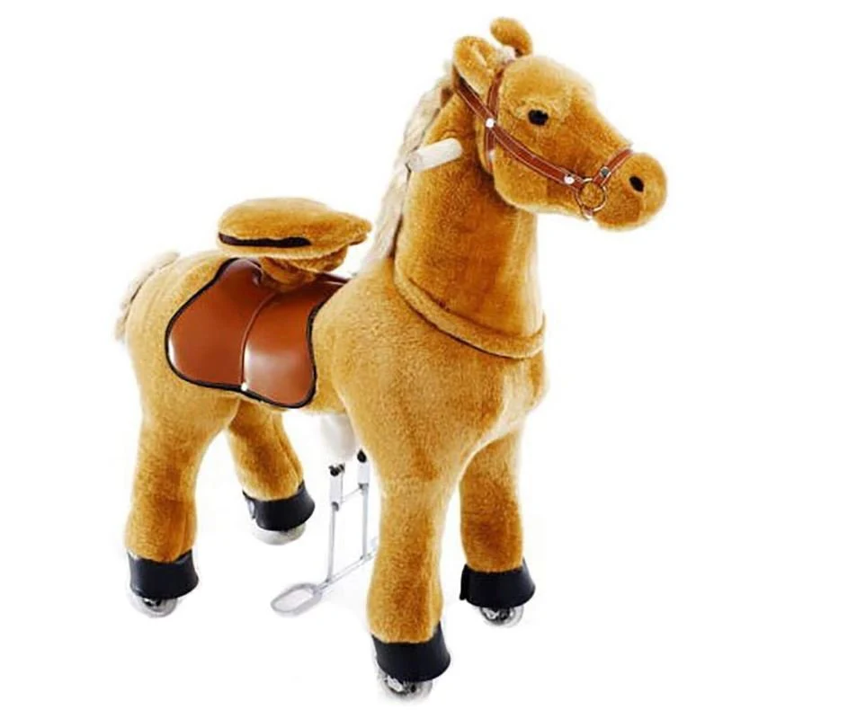 Tobys Ponycycle Light Brown Horse Rideamal TB-2006 - Image 2