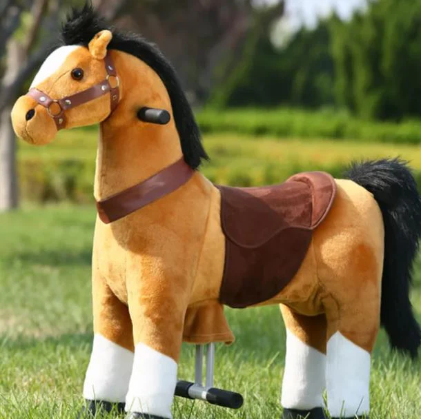 Tobys Ponycycle Light Brown Horse Rideamal TB-2007 - Image 3