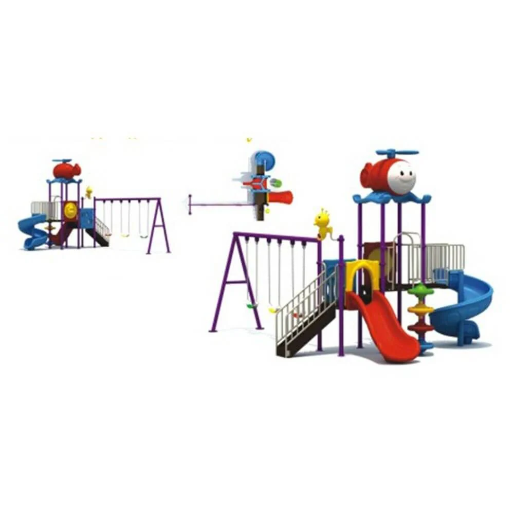 Tom Monorail Double Swing & Slide Playset 2020178 - Image 3