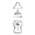 Tommee Tippee Closer To Nature Easi-Vent Decorative Feeding Bottle, 340Ml Blue, TT42269787
