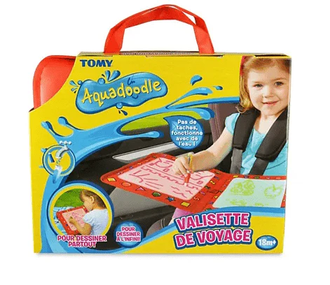 Tomy Aquadoodle Travel Drawing Bag - Red E6659A3