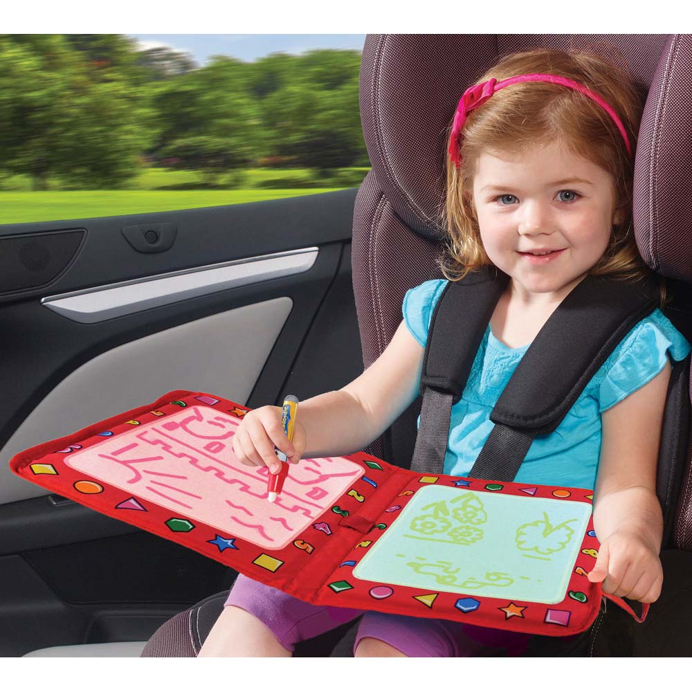 Tomy Aquadoodle Travel Drawing Bag - Red E6659A3 - Image 2