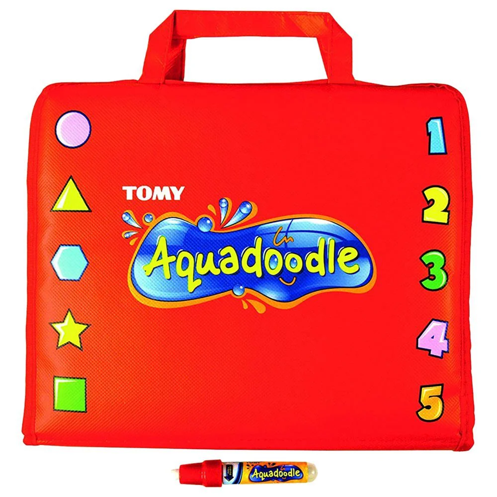 Tomy Aquadoodle Travel Drawing Bag - Red E6659A3 - Image 4