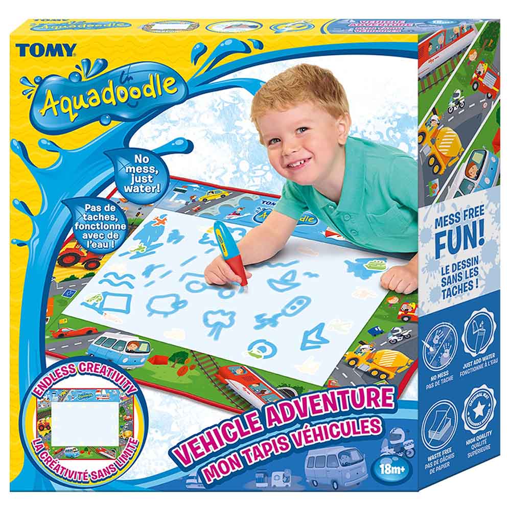 Tomy Aquadoodle Vehicle Adventure Mat E73268