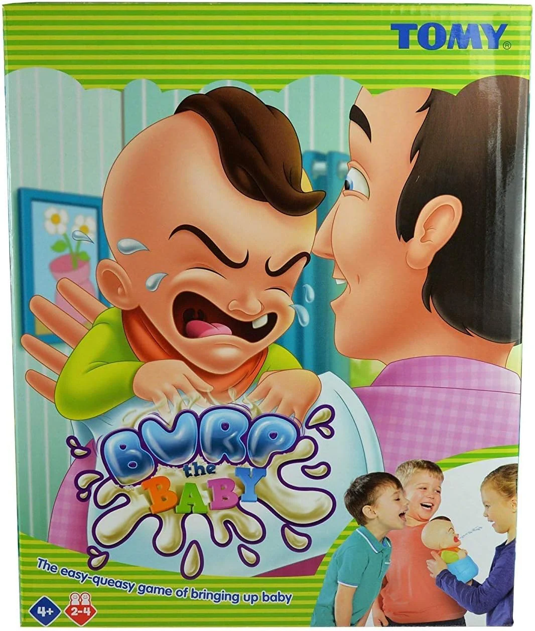 Tomy Burp The Baby Childrens Game T72736