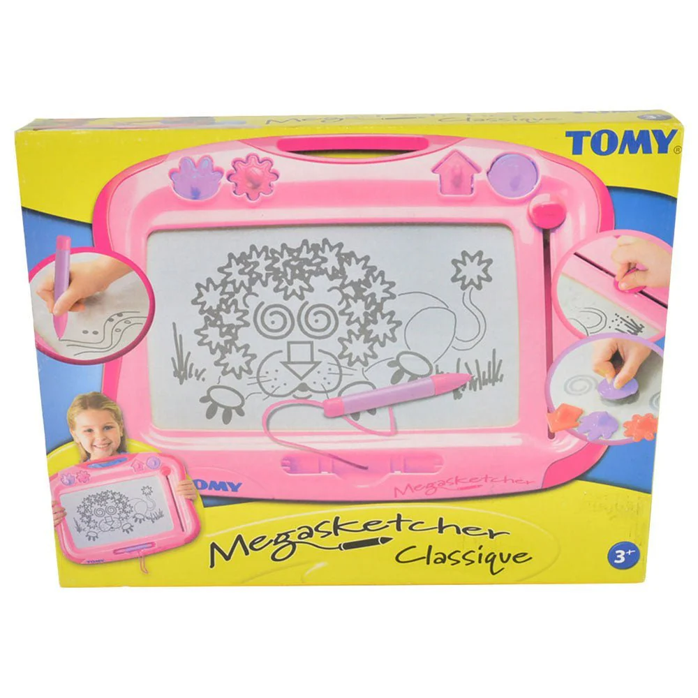 Tomy Megasketcher Magnetic Drawing Board - Pink T6484