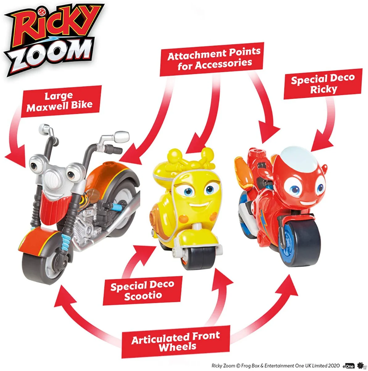 Tomy Ricky Bike Buddies Adventure Pack T20029A1 - Image 3