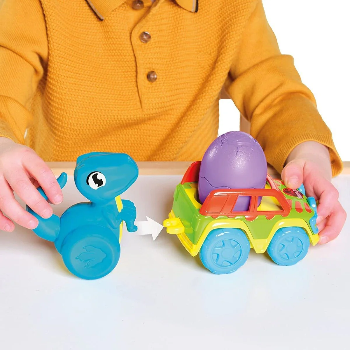 Tomy Toomies Jurassic World Roll & Go Raptors E73251 - Image 4
