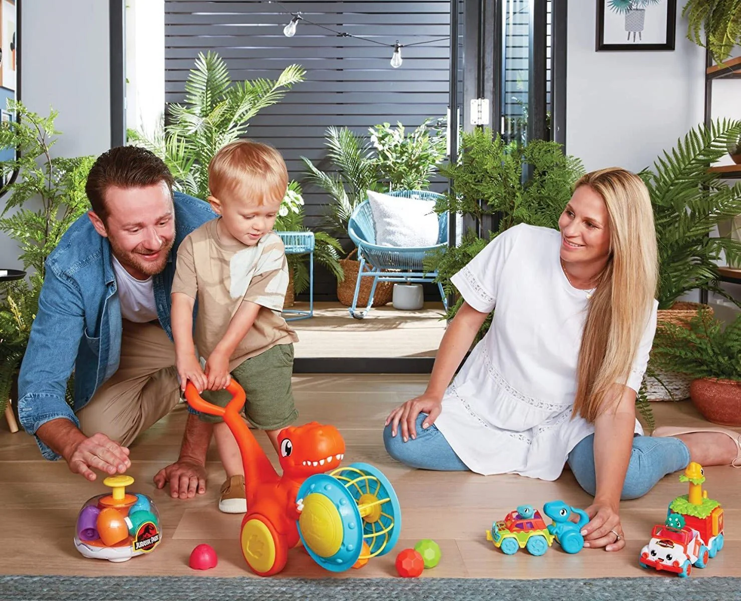Tomy Toomies Pic & Push T-Rex E73254 - Image 3