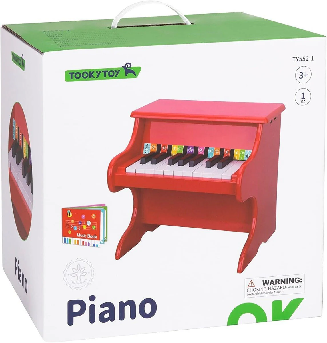 Tooky Toy Piano - Small TY552 - Image 2