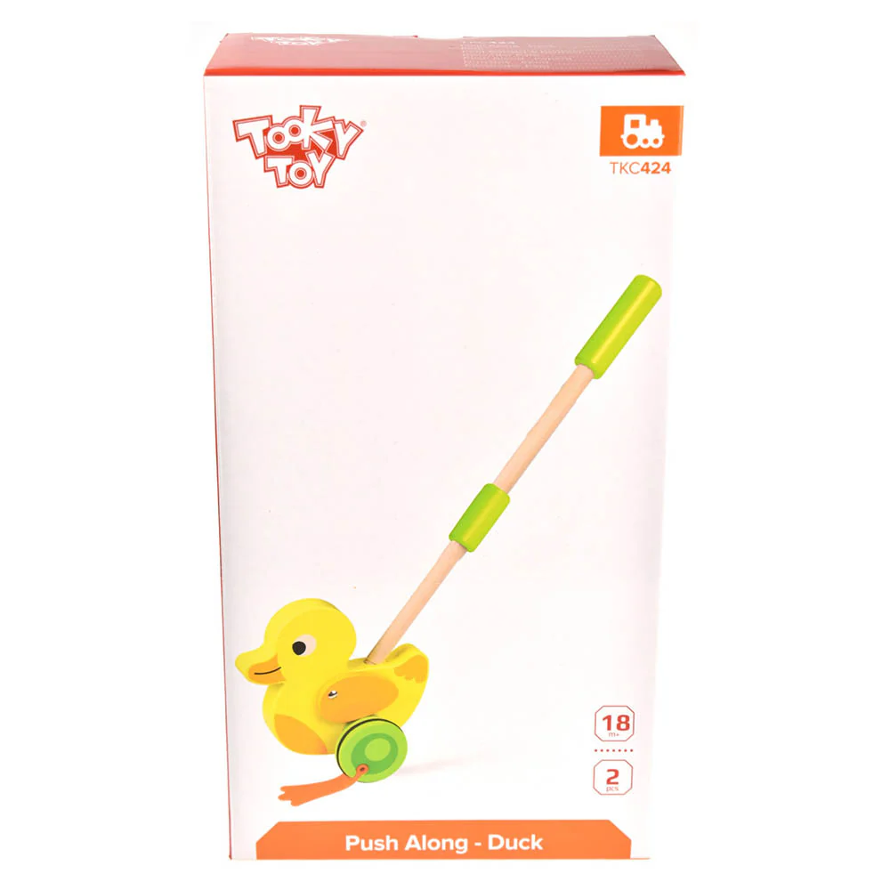 Tooky Toy - Push Along Duck